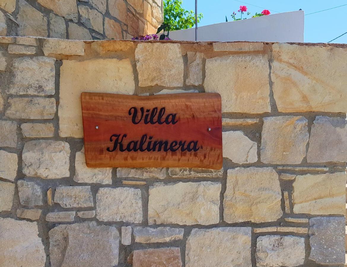 New Villa Kalimera, View To Falasarna Beach Plátanos Exteriér fotografie